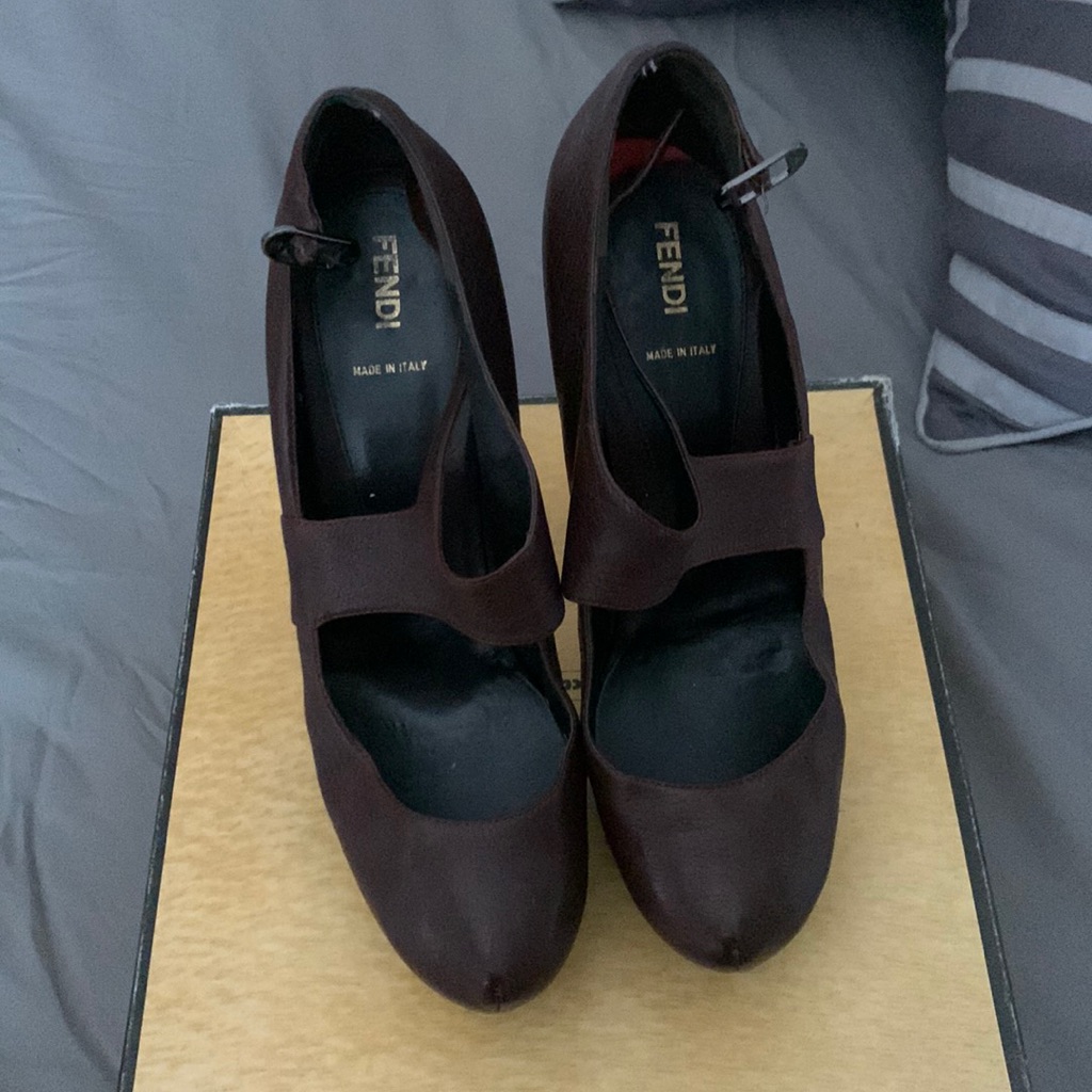 Fendi Leather Stilettos